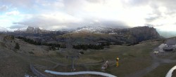 Archived image Webcam Alpe di Siusi: View from the Puflatsch Mountain Station 15:00