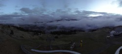 Archiv Foto Webcam Panorama der Seiser Alm von der Puflatsch Bergstation 19:00