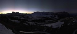 Archiv Foto Webcam Panorama der Seiser Alm von der Puflatsch Bergstation 05:00