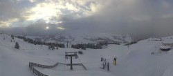 Archiv Foto Webcam Panorama der Seiser Alm von der Puflatsch Bergstation 07:00