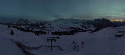Archiv Foto Webcam Panorama der Seiser Alm von der Puflatsch Bergstation 16:00