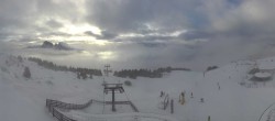 Archiv Foto Webcam Panorama der Seiser Alm von der Puflatsch Bergstation 08:00