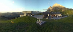 Archiv Foto Webcam Seiser Alm - Bergstation Florianlift 19:00