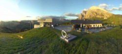 Archiv Foto Webcam Seiser Alm - Bergstation Florianlift 19:00