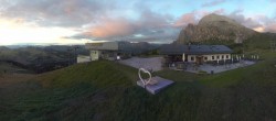 Archiv Foto Webcam Seiser Alm - Bergstation Florianlift 19:00