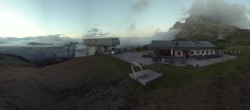 Archiv Foto Webcam Seiser Alm - Bergstation Florianlift 19:00