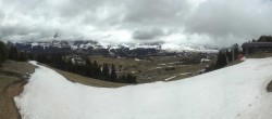 Archived image Webcam Alpe di Siusi: Panoramic view Mezdi mountain station 11:00