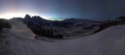 Archiv Foto Webcam Blick über Seiser Alm – Mezdi Bergstation 06:00