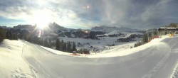 Archiv Foto Webcam Blick über Seiser Alm – Mezdi Bergstation 07:00