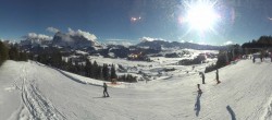 Archiv Foto Webcam Blick über Seiser Alm – Mezdi Bergstation 13:00