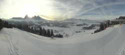 Archived image Webcam Alpe di Siusi: Panoramic view Mezdi mountain station 07:00