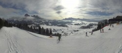 Archived image Webcam Alpe di Siusi: Panoramic view Mezdi mountain station 11:00