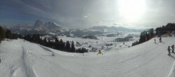 Archiv Foto Webcam Blick über Seiser Alm – Mezdi Bergstation 13:00