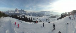 Archiv Foto Webcam Blick über Seiser Alm – Mezdi Bergstation 15:00