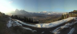 Archiv Foto Webcam Blick über Seiser Alm – Mezdi Bergstation 05:00