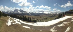 Archiv Foto Webcam Blick über Seiser Alm – Mezdi Bergstation 11:00