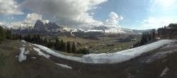 Archiv Foto Webcam Blick über Seiser Alm – Mezdi Bergstation 15:00