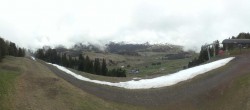 Archiv Foto Webcam Blick über Seiser Alm – Mezdi Bergstation 09:00