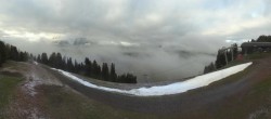 Archiv Foto Webcam Blick über Seiser Alm – Mezdi Bergstation 05:00