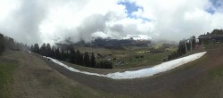 Archiv Foto Webcam Blick über Seiser Alm – Mezdi Bergstation 09:00