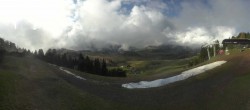 Archiv Foto Webcam Blick über Seiser Alm – Mezdi Bergstation 07:00