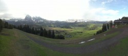 Archived image Webcam Alpe di Siusi: Panoramic view Mezdi mountain station 07:00