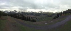 Archived image Webcam Alpe di Siusi: Panoramic view Mezdi mountain station 17:00
