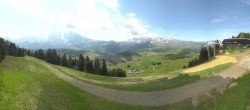 Archiv Foto Webcam Blick über Seiser Alm – Mezdi Bergstation 09:00