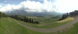 Archiv Foto Webcam Blick über Seiser Alm – Mezdi Bergstation 15:00