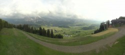 Archiv Foto Webcam Blick über Seiser Alm – Mezdi Bergstation 17:00