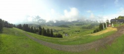 Archiv Foto Webcam Blick über Seiser Alm – Mezdi Bergstation 08:00