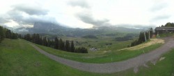 Archiv Foto Webcam Blick über Seiser Alm – Mezdi Bergstation 06:00
