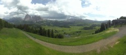 Archiv Foto Webcam Blick über Seiser Alm – Mezdi Bergstation 15:00