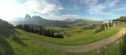 Archiv Foto Webcam Blick über Seiser Alm – Mezdi Bergstation 06:00