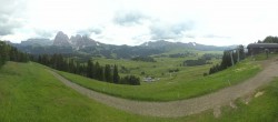 Archiv Foto Webcam Blick über Seiser Alm – Mezdi Bergstation 11:00