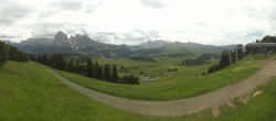 Archiv Foto Webcam Blick über Seiser Alm – Mezdi Bergstation 11:00