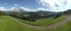 Archiv Foto Webcam Blick über Seiser Alm – Mezdi Bergstation 15:00