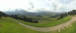Archiv Foto Webcam Blick über Seiser Alm – Mezdi Bergstation 09:00