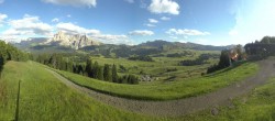 Archiv Foto Webcam Blick über Seiser Alm – Mezdi Bergstation 17:00