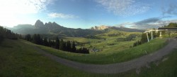 Archiv Foto Webcam Blick über Seiser Alm – Mezdi Bergstation 05:00