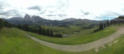 Archiv Foto Webcam Blick über Seiser Alm – Mezdi Bergstation 11:00