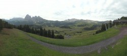 Archiv Foto Webcam Blick über Seiser Alm – Mezdi Bergstation 06:00
