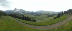 Archiv Foto Webcam Blick über Seiser Alm – Mezdi Bergstation 13:00