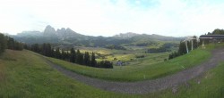Archiv Foto Webcam Blick über Seiser Alm – Mezdi Bergstation 06:00