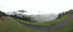 Archiv Foto Webcam Blick über Seiser Alm – Mezdi Bergstation 17:00