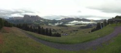 Archiv Foto Webcam Blick über Seiser Alm – Mezdi Bergstation 06:00