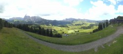 Archiv Foto Webcam Blick über Seiser Alm – Mezdi Bergstation 11:00