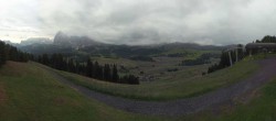 Archiv Foto Webcam Blick über Seiser Alm – Mezdi Bergstation 06:00