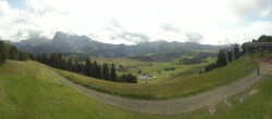 Archiv Foto Webcam Blick über Seiser Alm – Mezdi Bergstation 11:00