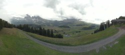 Archiv Foto Webcam Blick über Seiser Alm – Mezdi Bergstation 15:00